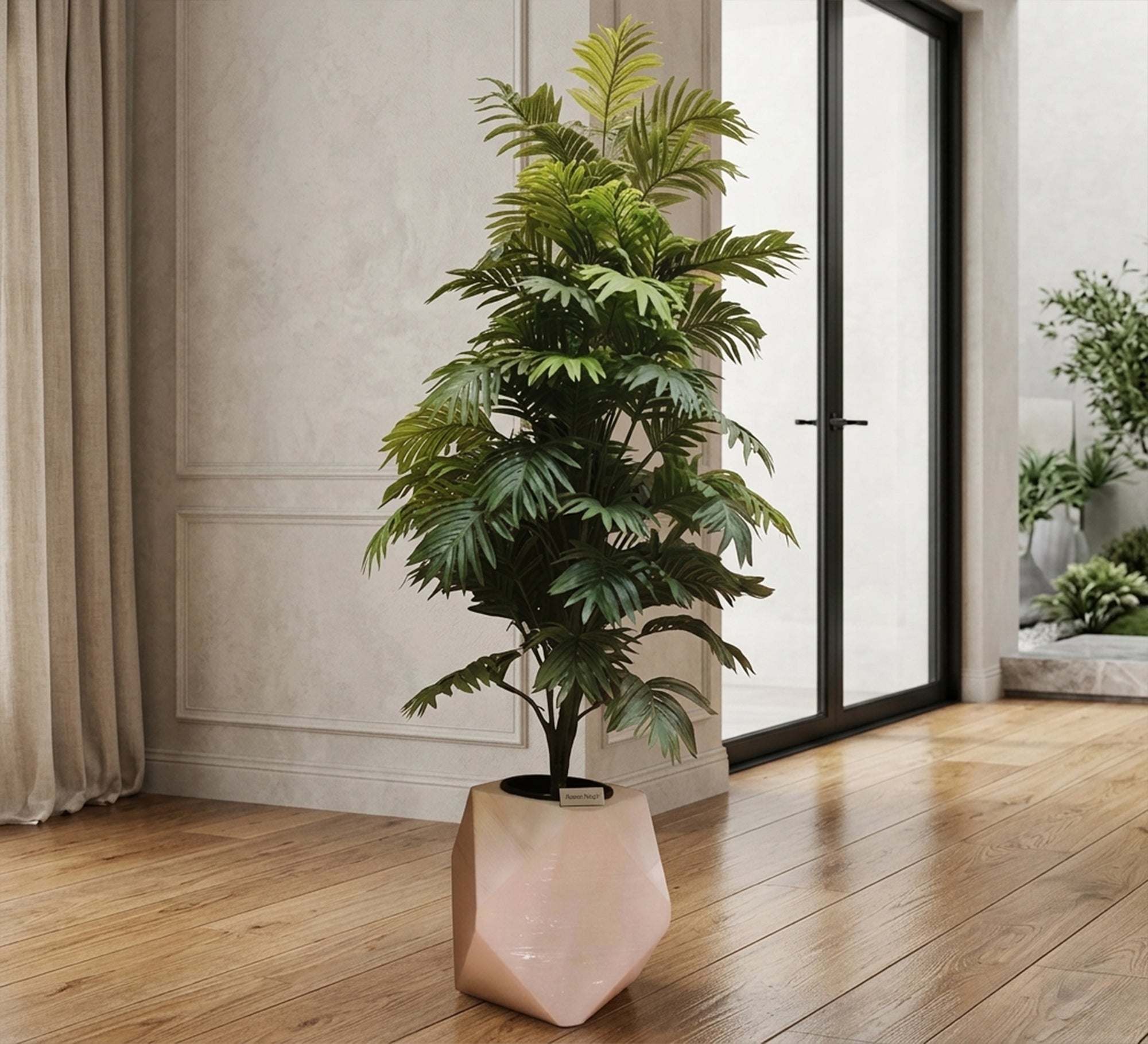 artificial plants in pots indoor Artificial plantings for corners of your home – Vitrine Furniture