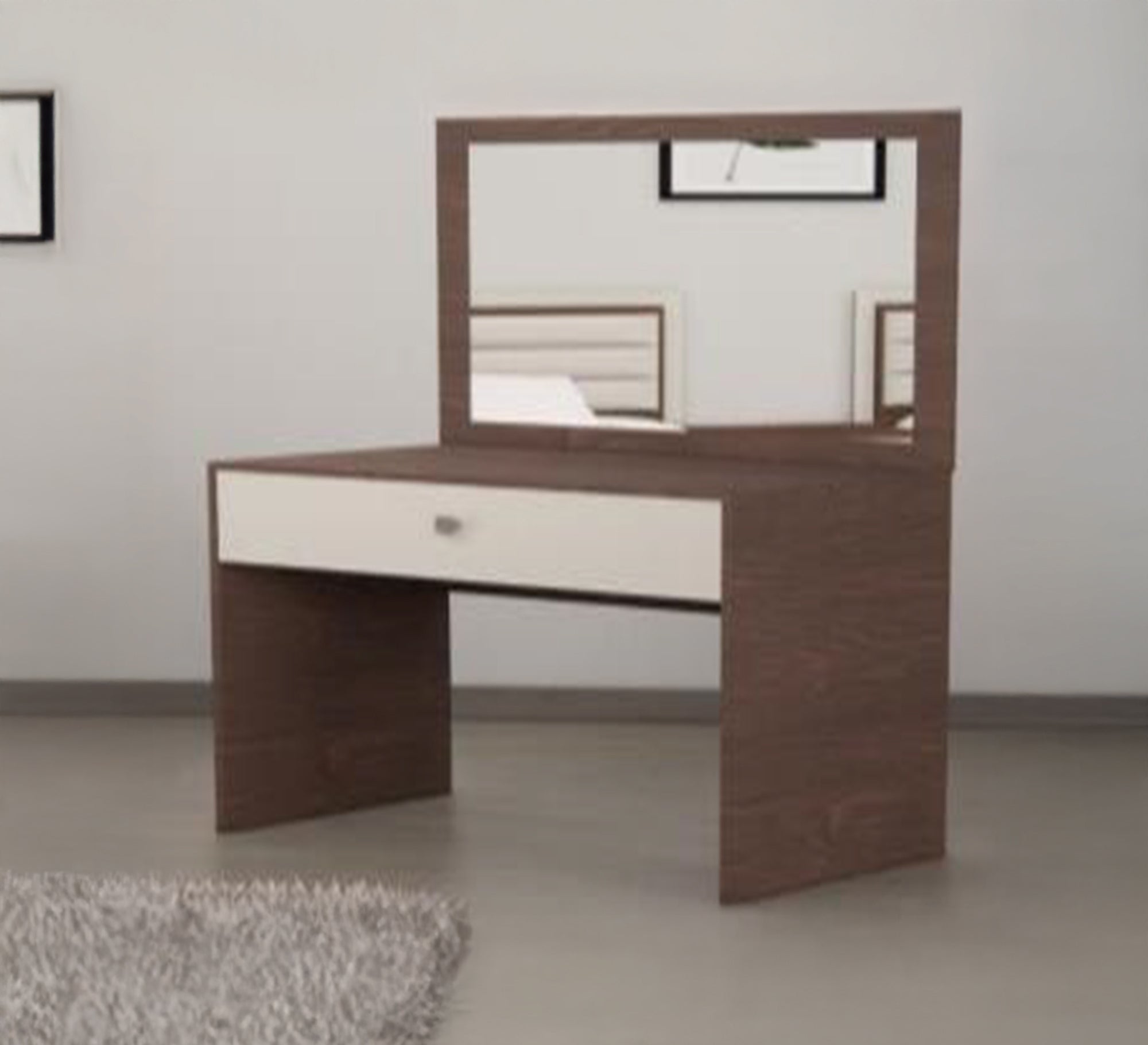 Elegant dressing table with a wide drawer  Vitrine Furniture