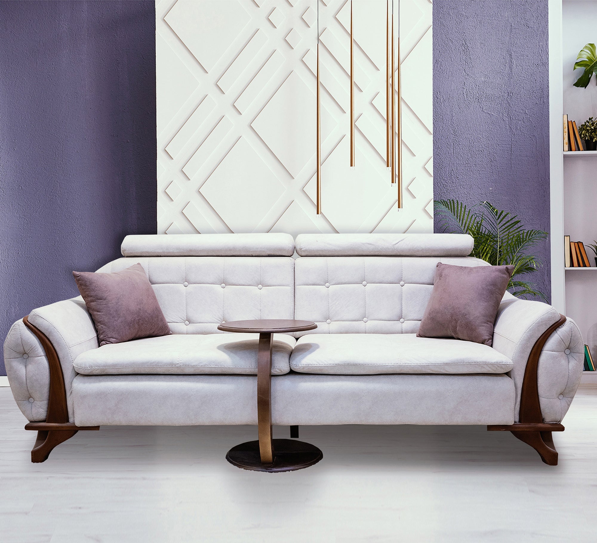 Modern White Living Room Ideas: Elegant & Stylish Designs – Vitrine ...