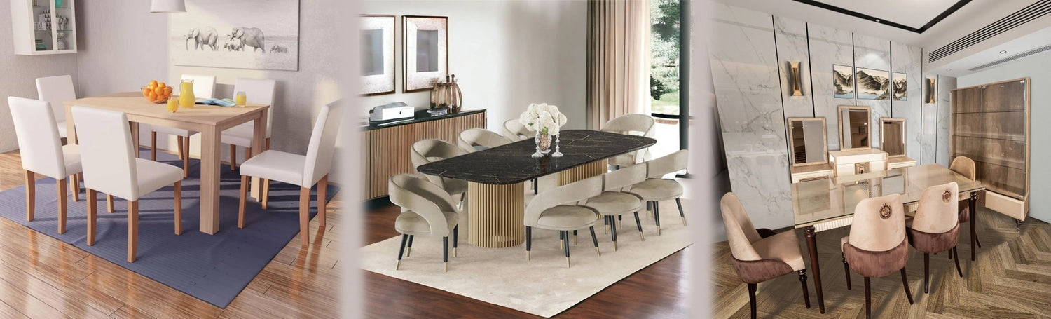 أفضل تصميمات غرف السفرة من VITRINE FURNITURE للتحديث الداخلي - Vitrine Furniture