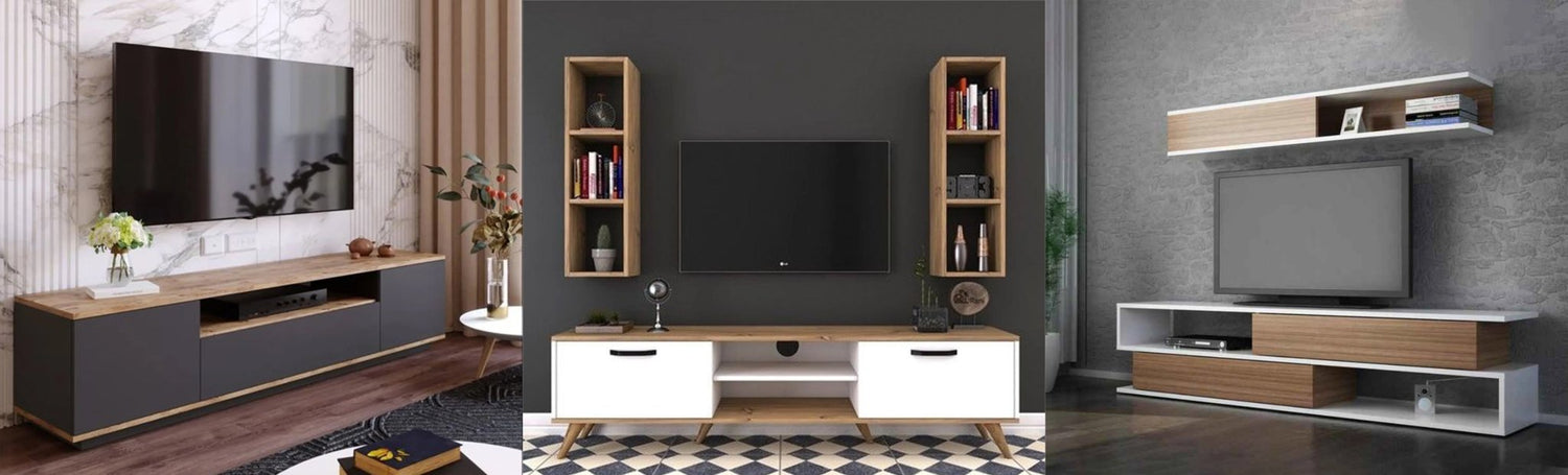 أفضل تصميمات وحدات التلفزيون من VITRINE FURNITURE للتحديث الداخلي - Vitrine Furniture