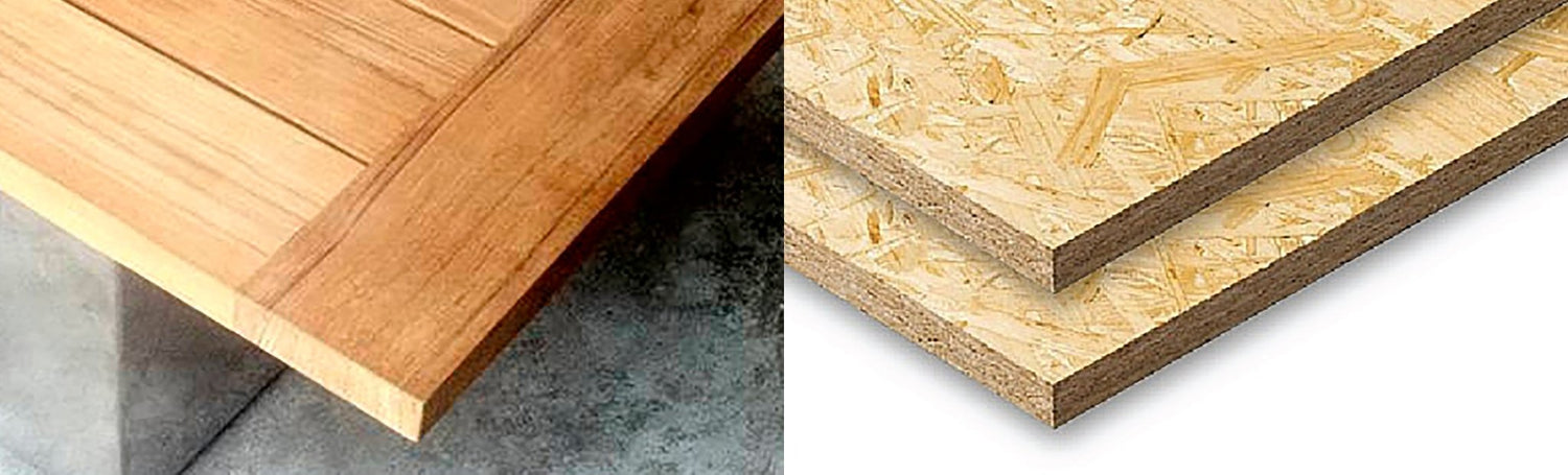 ما هي الفروقات بين الخشب المضغوط والخشب الطبيعي؟ - Vitrine Furniture