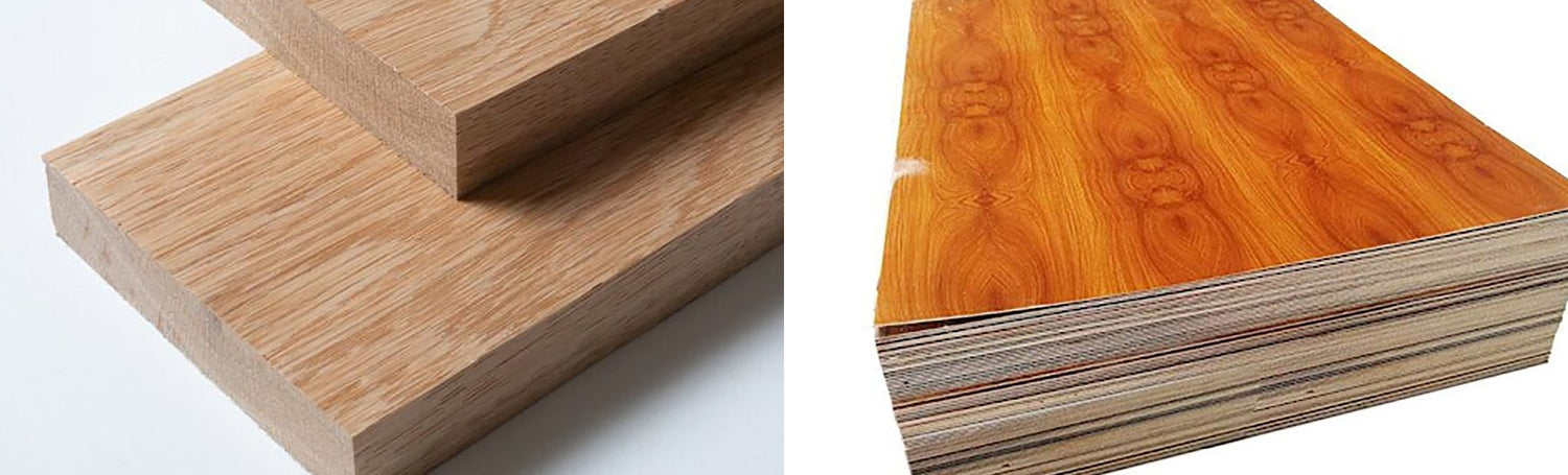 ما هي الفروقات بين الخشب المصقول والخشب الصلب؟ - Vitrine Furniture