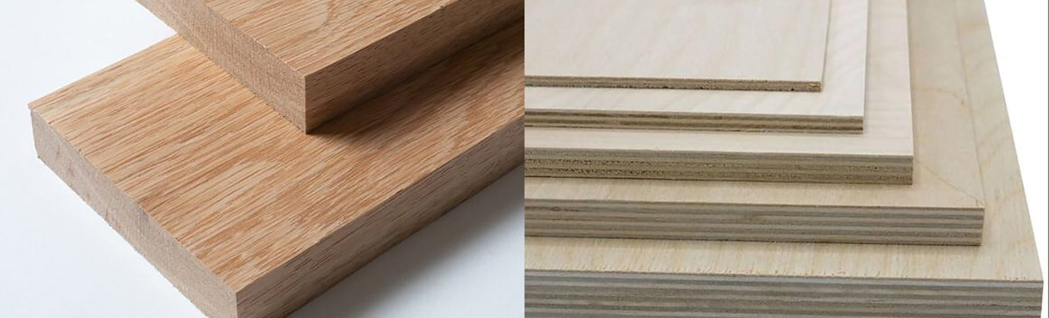 ما هي الفروقات بين الخشب الرقائقي والخشب الصلب؟ - Vitrine Furniture