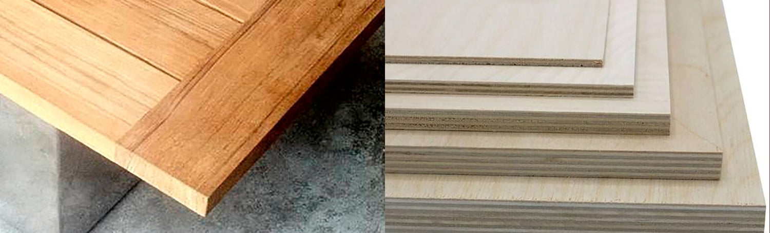 ما هي الفروقات بين الخشب الرقائقي والخشب الطبيعي؟ - Vitrine Furniture