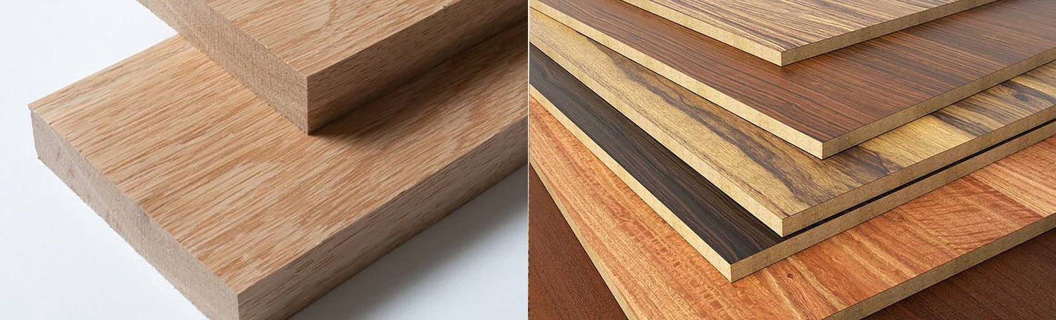 ما هي الفروقات بين الخشب الصناعي والخشب الصلب؟ - Vitrine Furniture