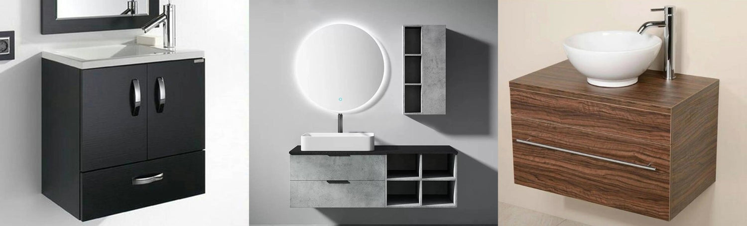 Modern Bathroom Vanities - Top Sink Units on Sale! - Vitrine Furniture