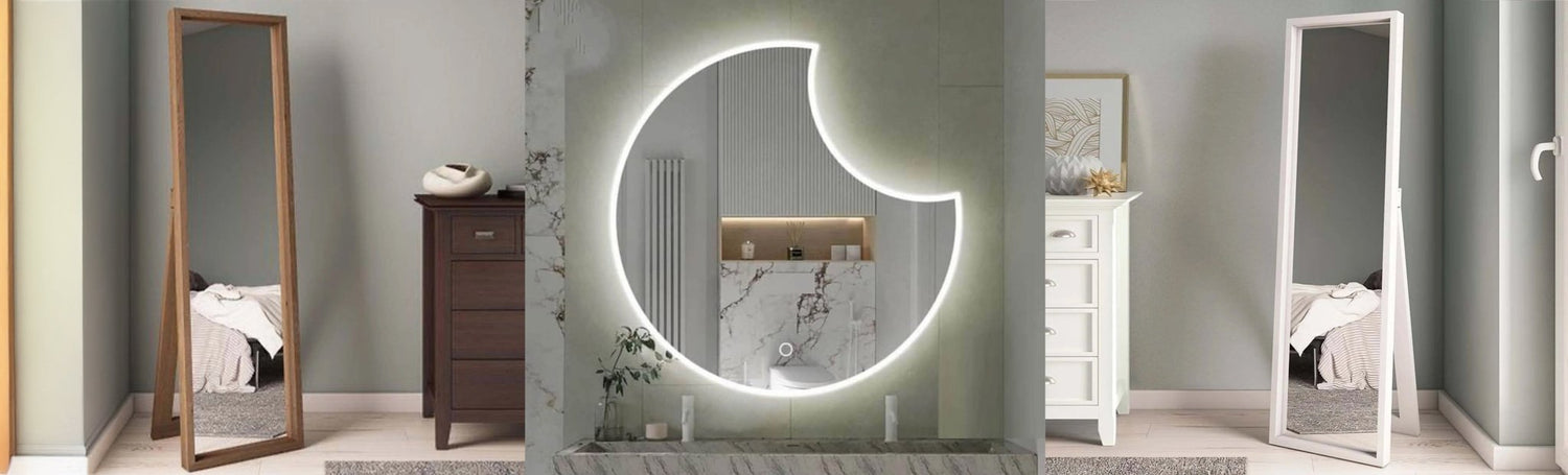 Modern Vitrine Mirrors - Stylish Shapes & Designs - Vitrine Furniture