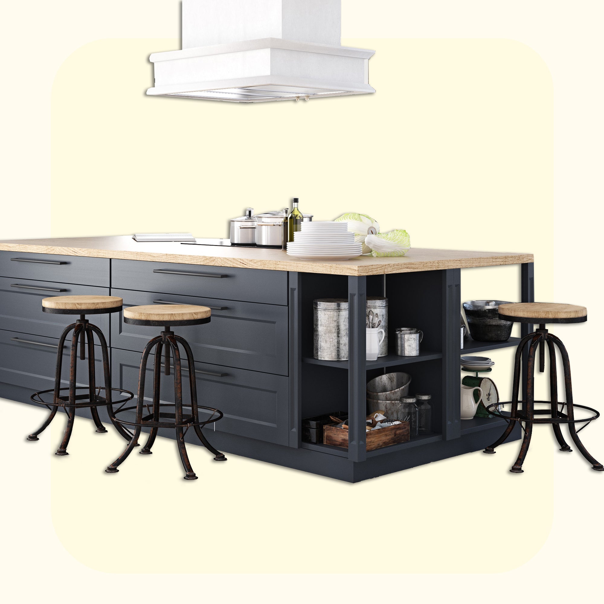 Island tables & chairs - Vitrine Furniture