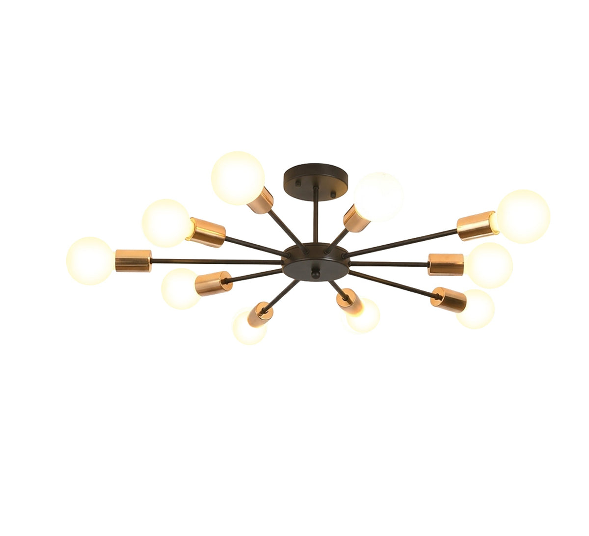 10-arm chandelier with innovative modern lighting - Vitrine Furniture - Ceiling lights