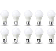 10 White LED Bulb 9 Watt - Vitrine Furniture - Lighting