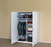 100 white wardrobe with two doors - Vitrine Furniture - Furniture