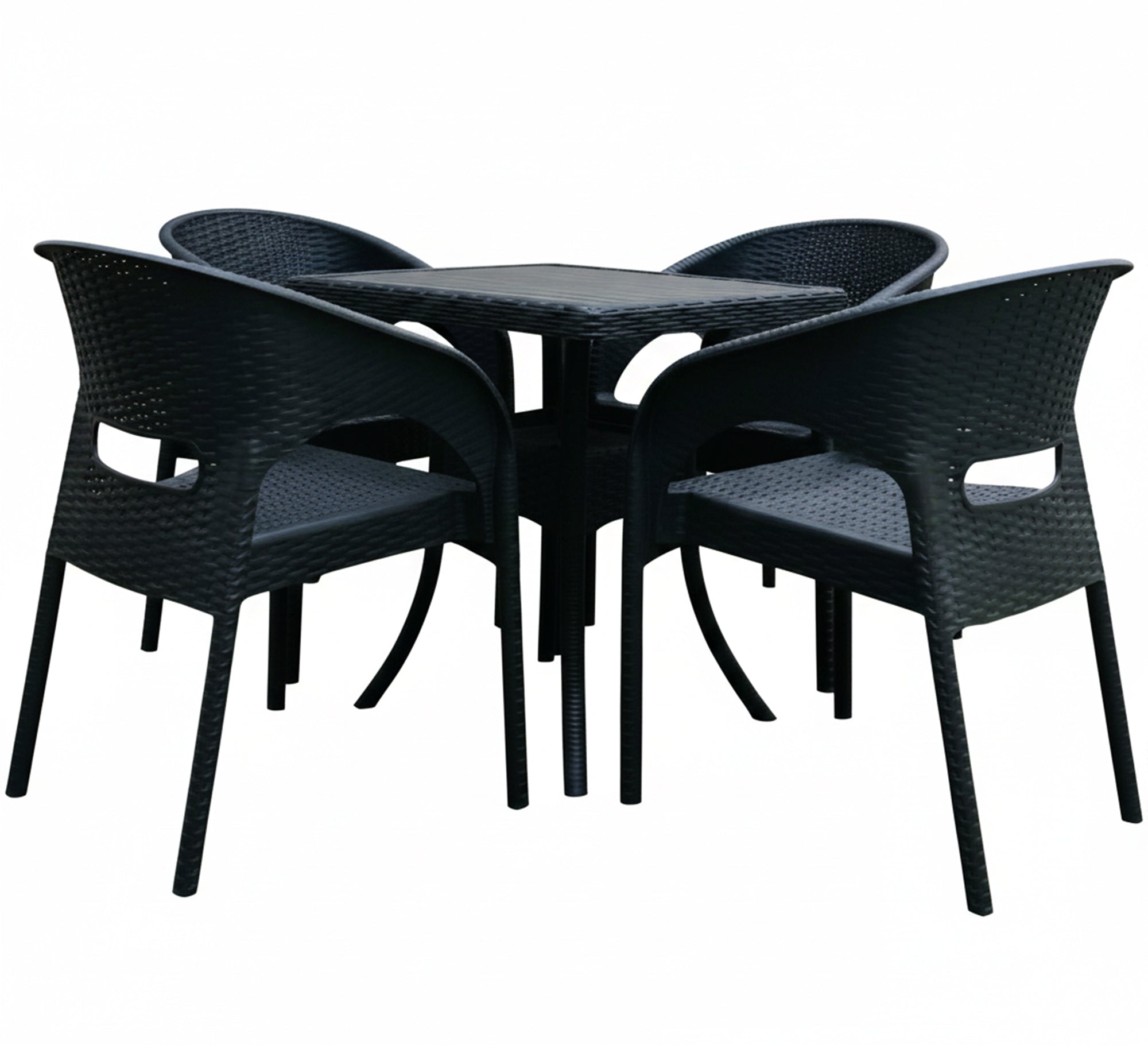 Sitting set for terraces and gardens
