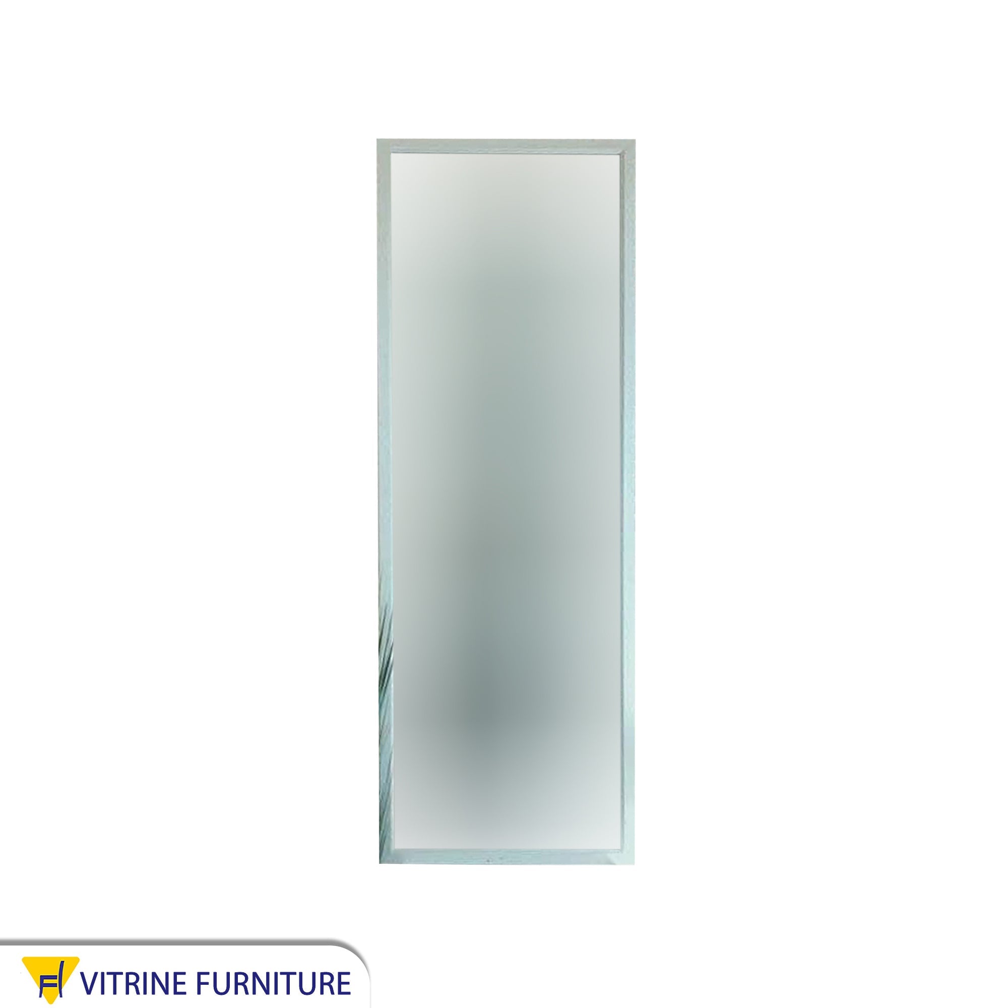 Stand mirror 50*150 with wide white frame