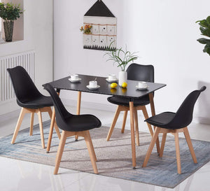 Rectangular dining table