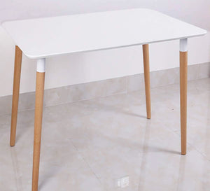 Rectangular dining table