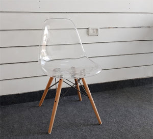 Clear acrylic chair