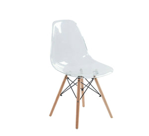 Clear acrylic chair