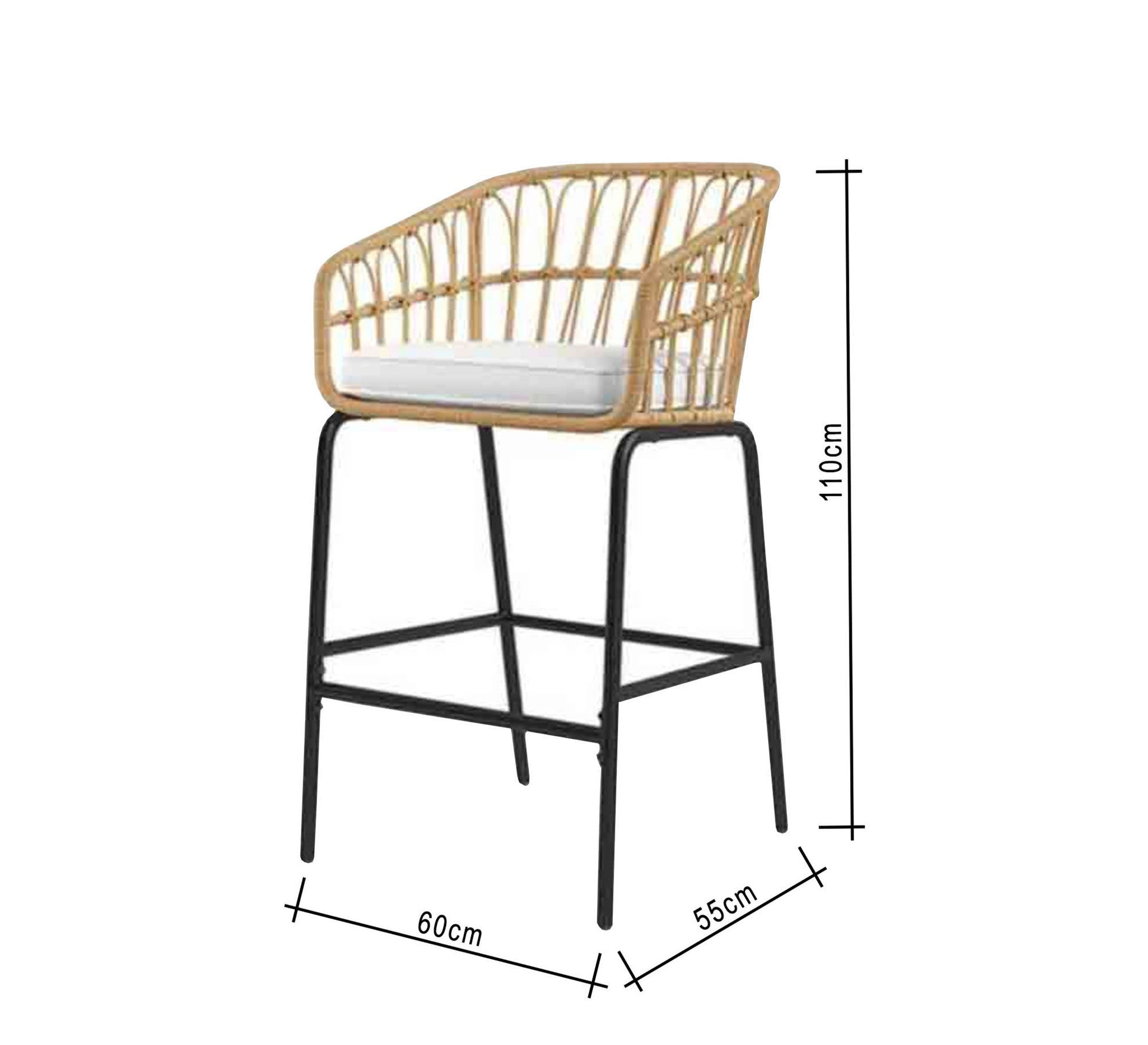 2 Big chair with high legs - Vitrine Furniture - Furniture
