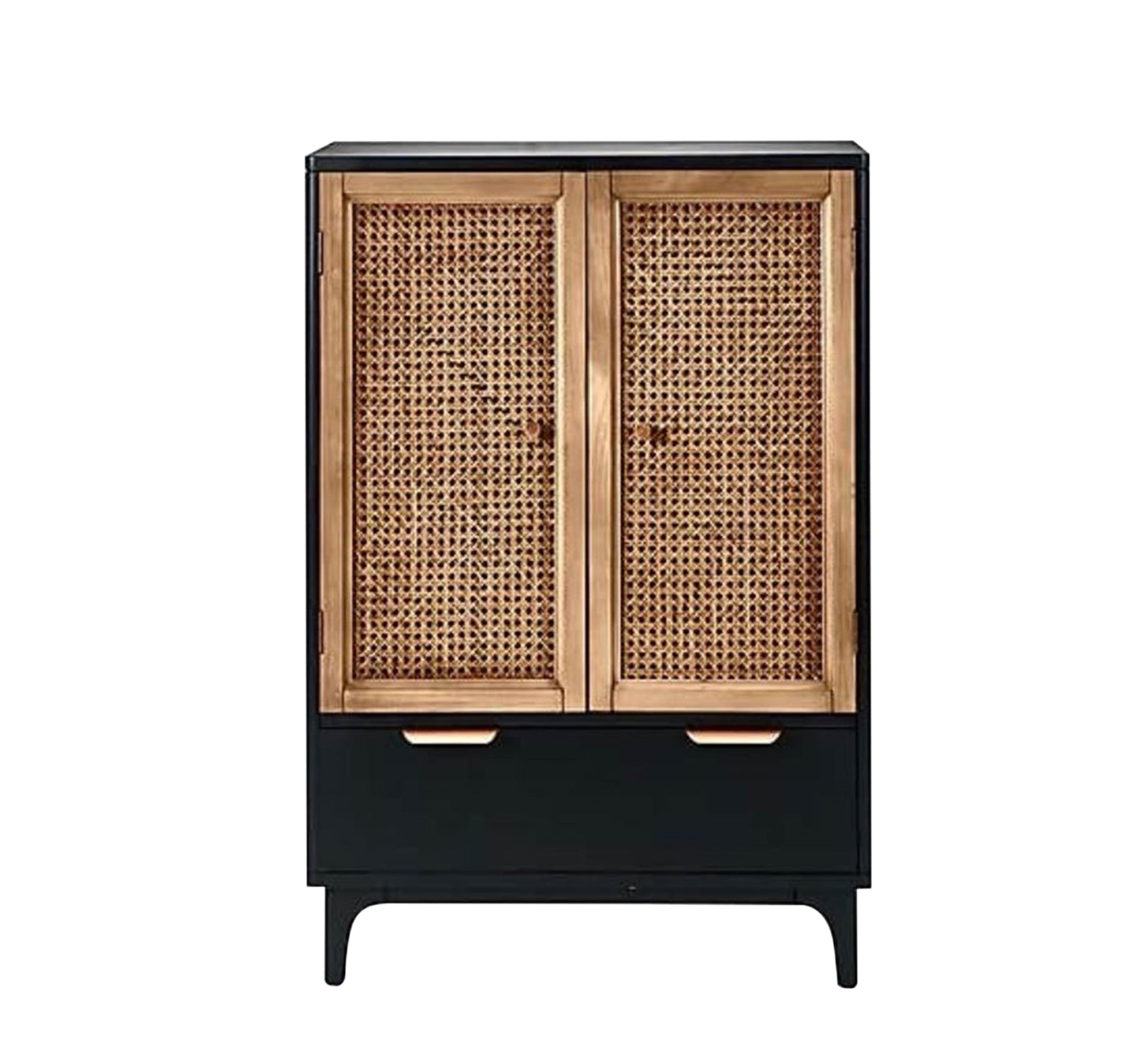 2 - Door Wardrobe, External Drawers, Space - Saving - Vitrine Furniture - Furniture