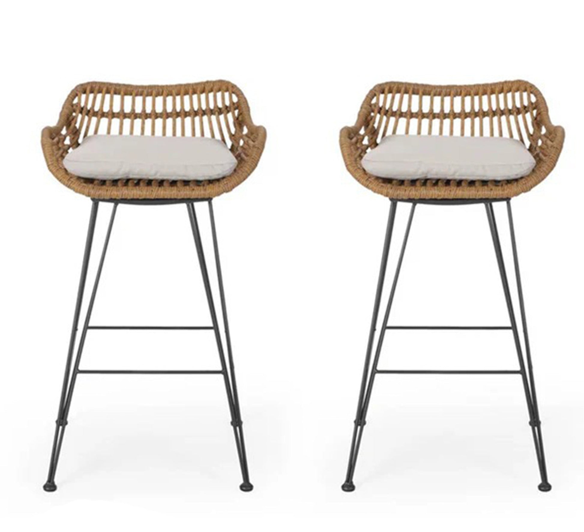 2 Low back bar stool - Vitrine Furniture - Furniture