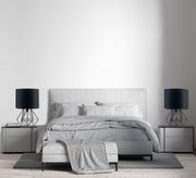 2 metal lamps with black shade - Vitrine Furniture - Lighting