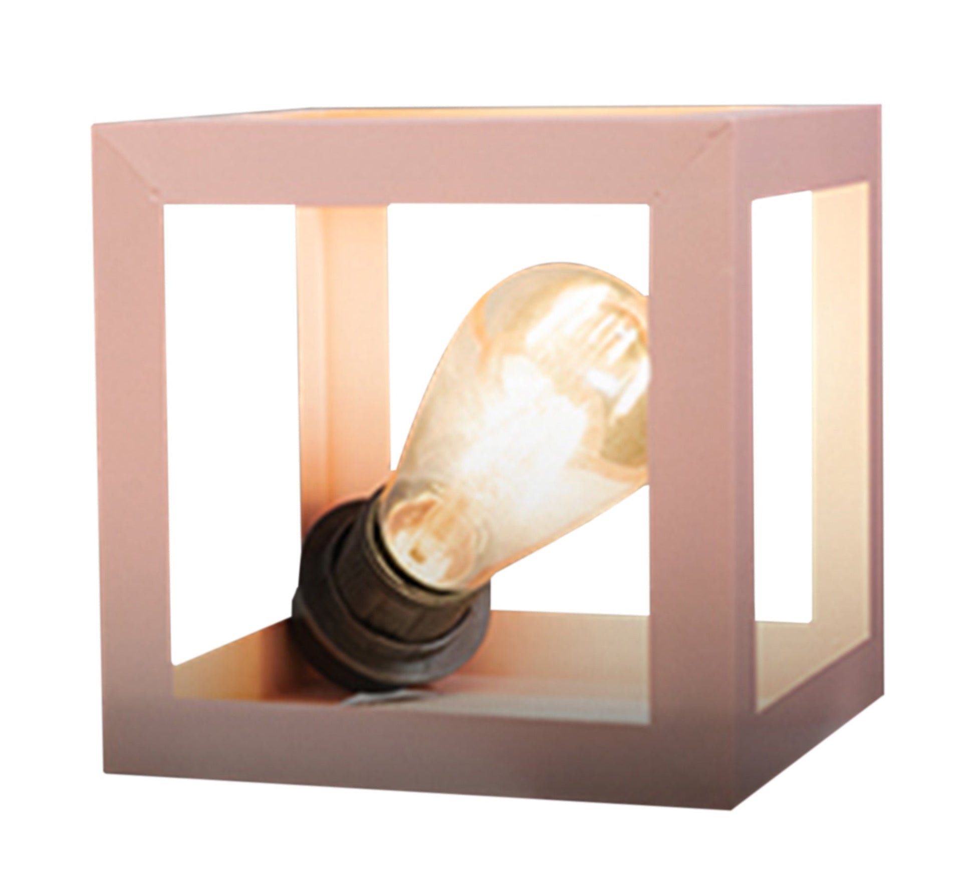 2 modern cube metal lampshades - Vitrine Furniture - Lighting