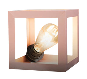 2 modern cube metal lampshades - Vitrine Furniture - Lighting