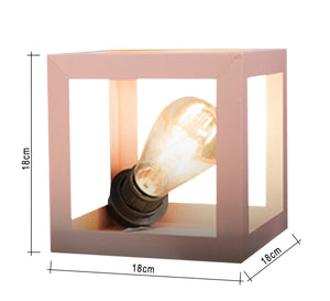 2 modern cube metal lampshades - Vitrine Furniture - Lighting