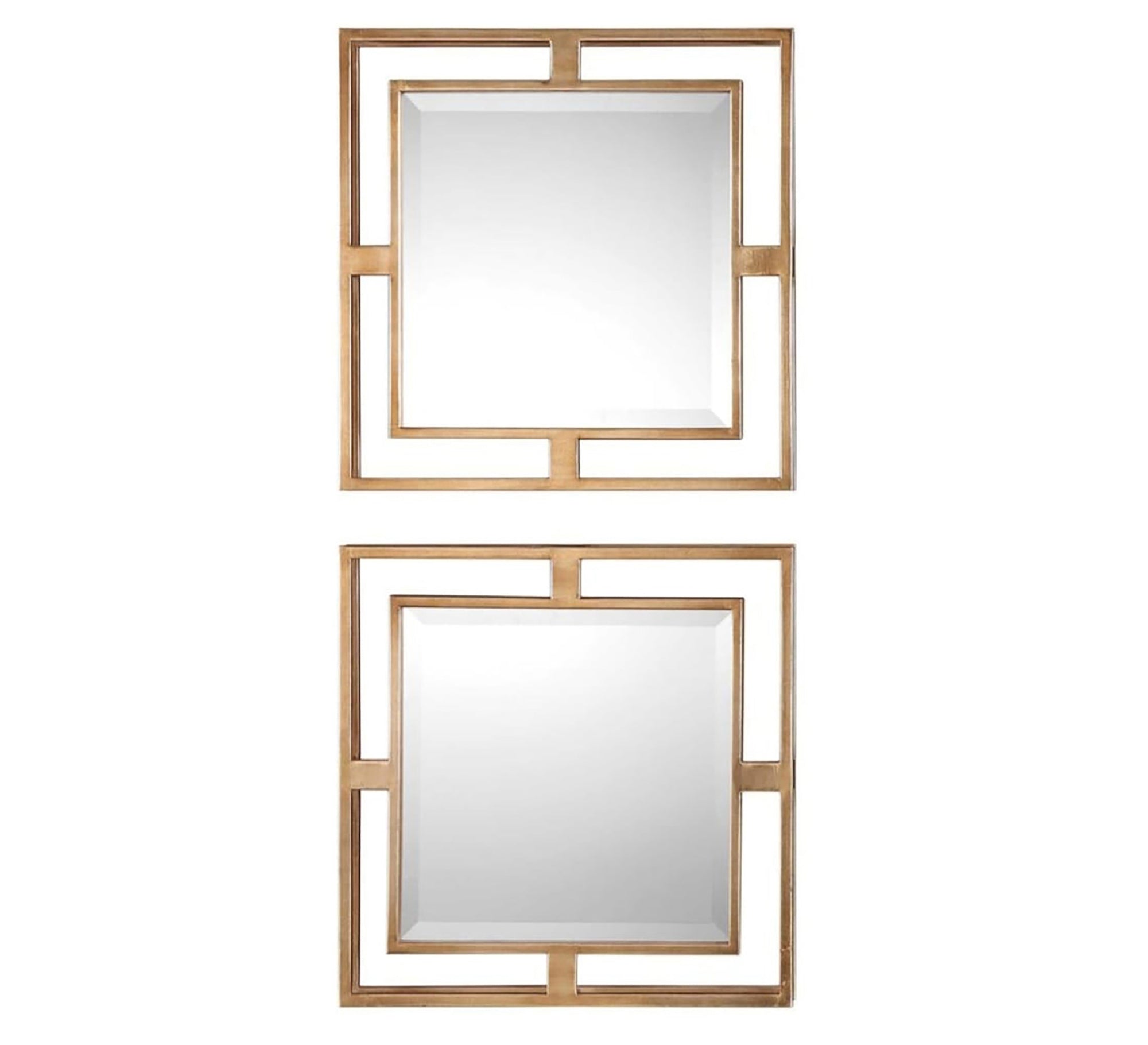 2 - piece mirror with internal and external frame - Vitrine Furniture - Décor