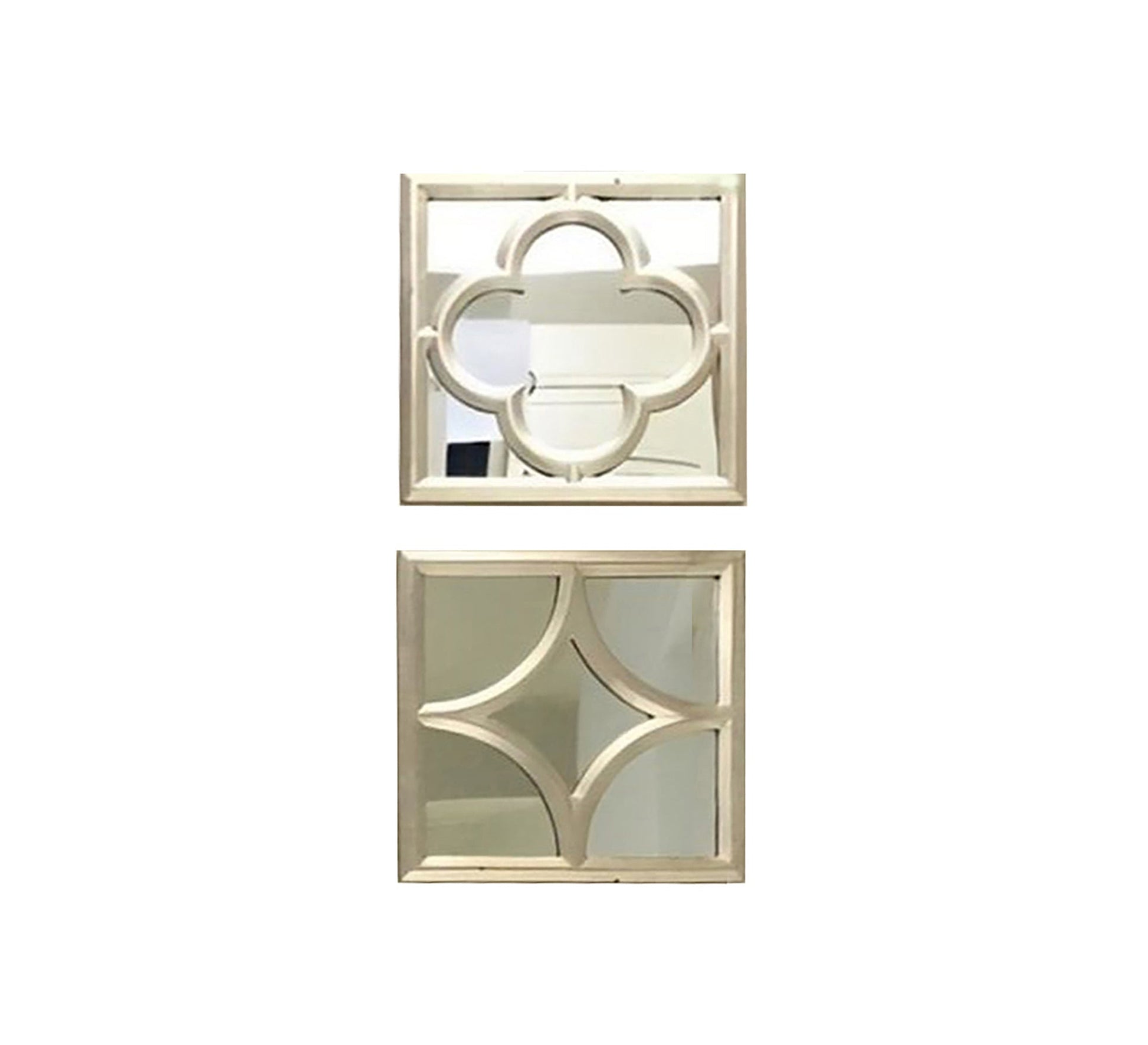 2 pieces golden mirror - Vitrine Furniture - Décor