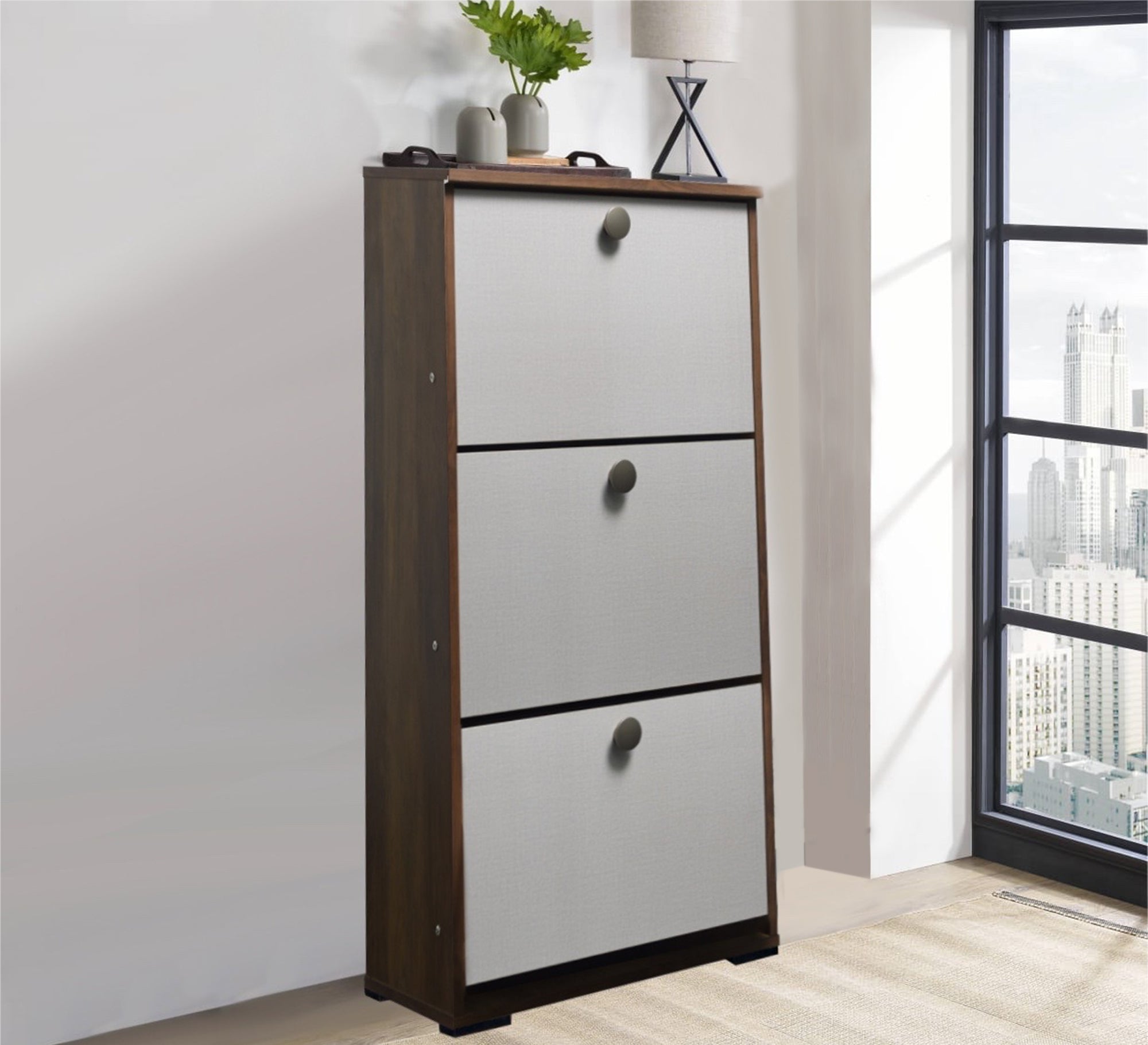 3 door small shoe rack - Vitrine Furniture - Furniture