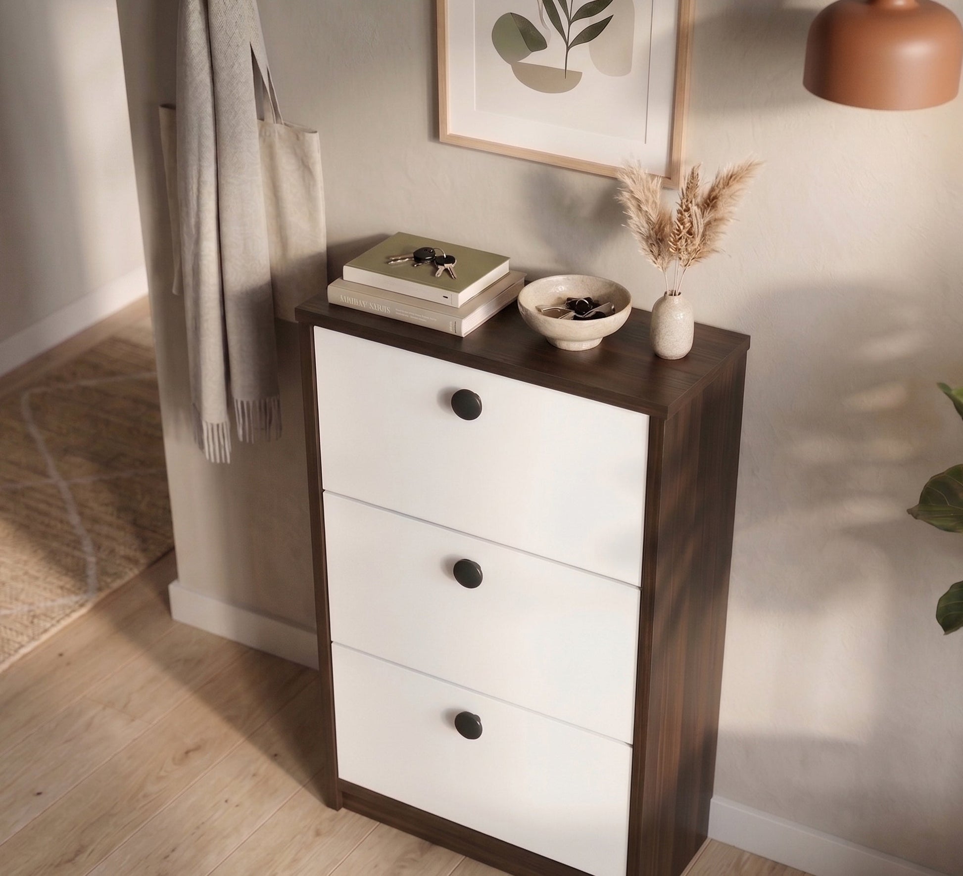 3 door small shoe rack - Vitrine Furniture - Shoe Racks
