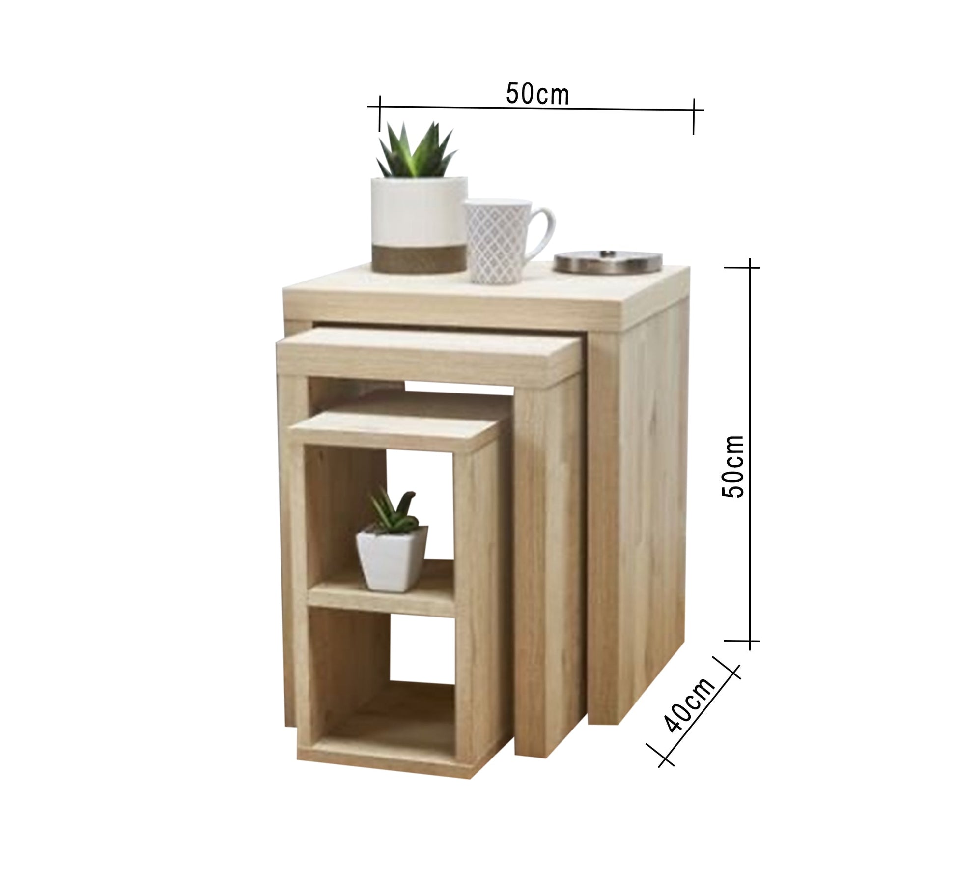 3 nested side tables - Vitrine Furniture - Furniture