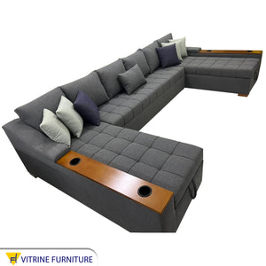 living room bed Corner U-shaped