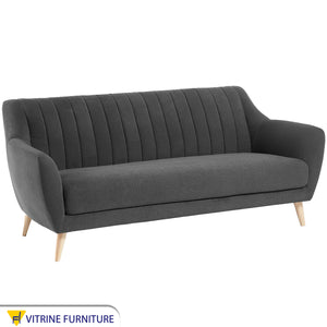 اريكة رمادية اللون عصرية التصميم