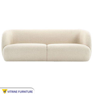 Off white sofa, fully upholstered