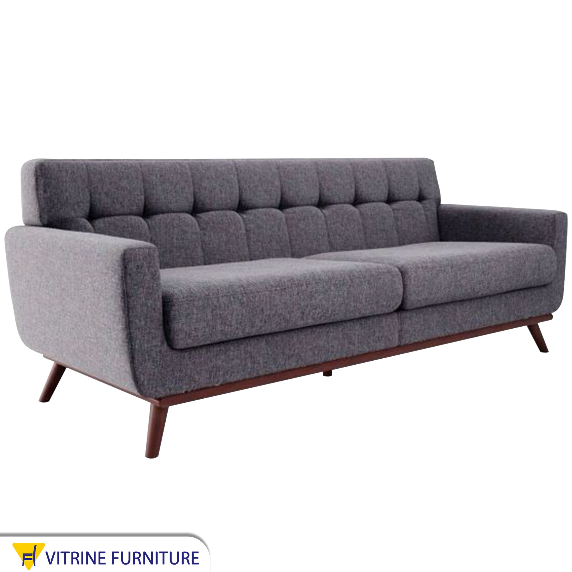 Dark gray sofa