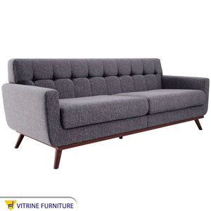 Dark gray sofa