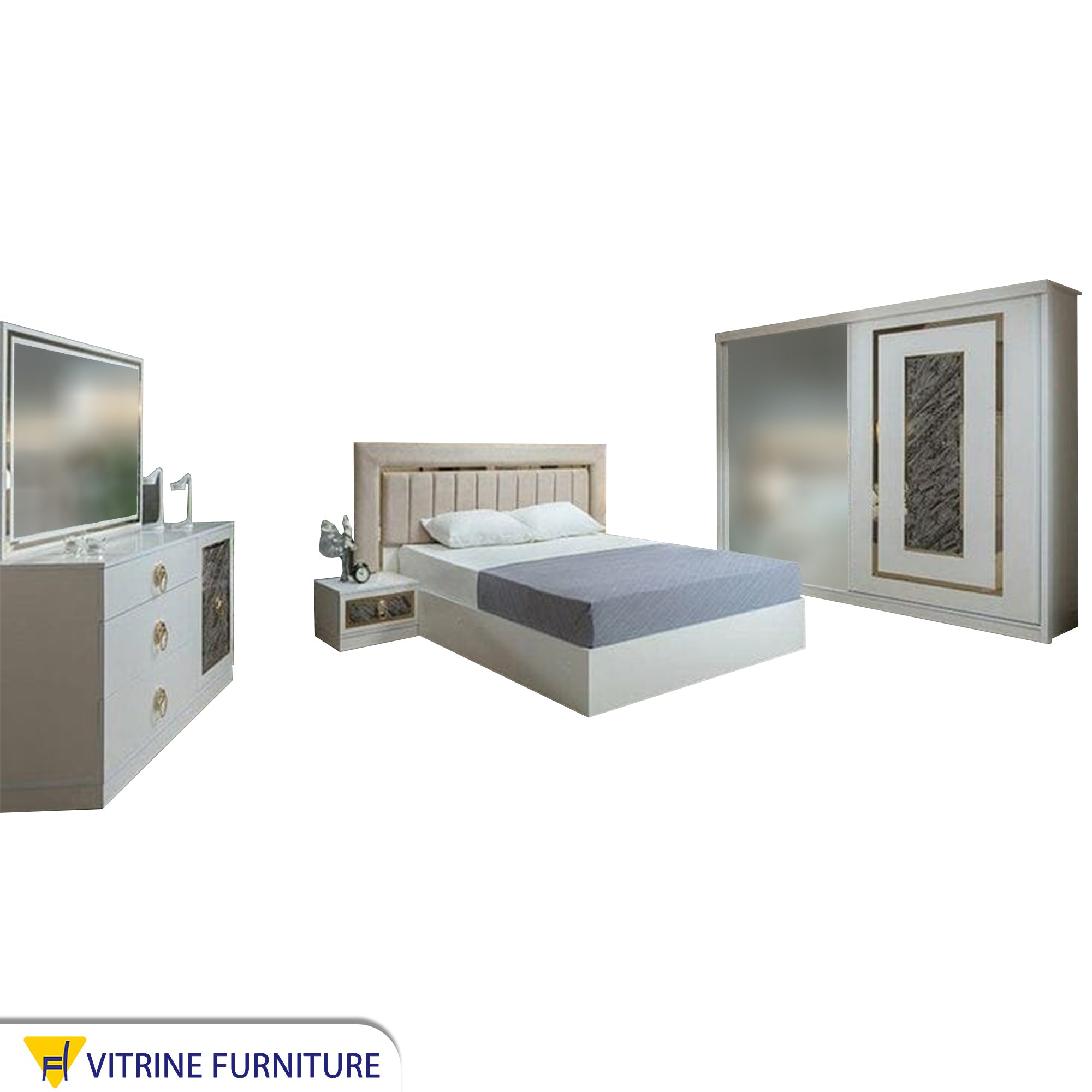 Youth bedroom with capotene upholstery