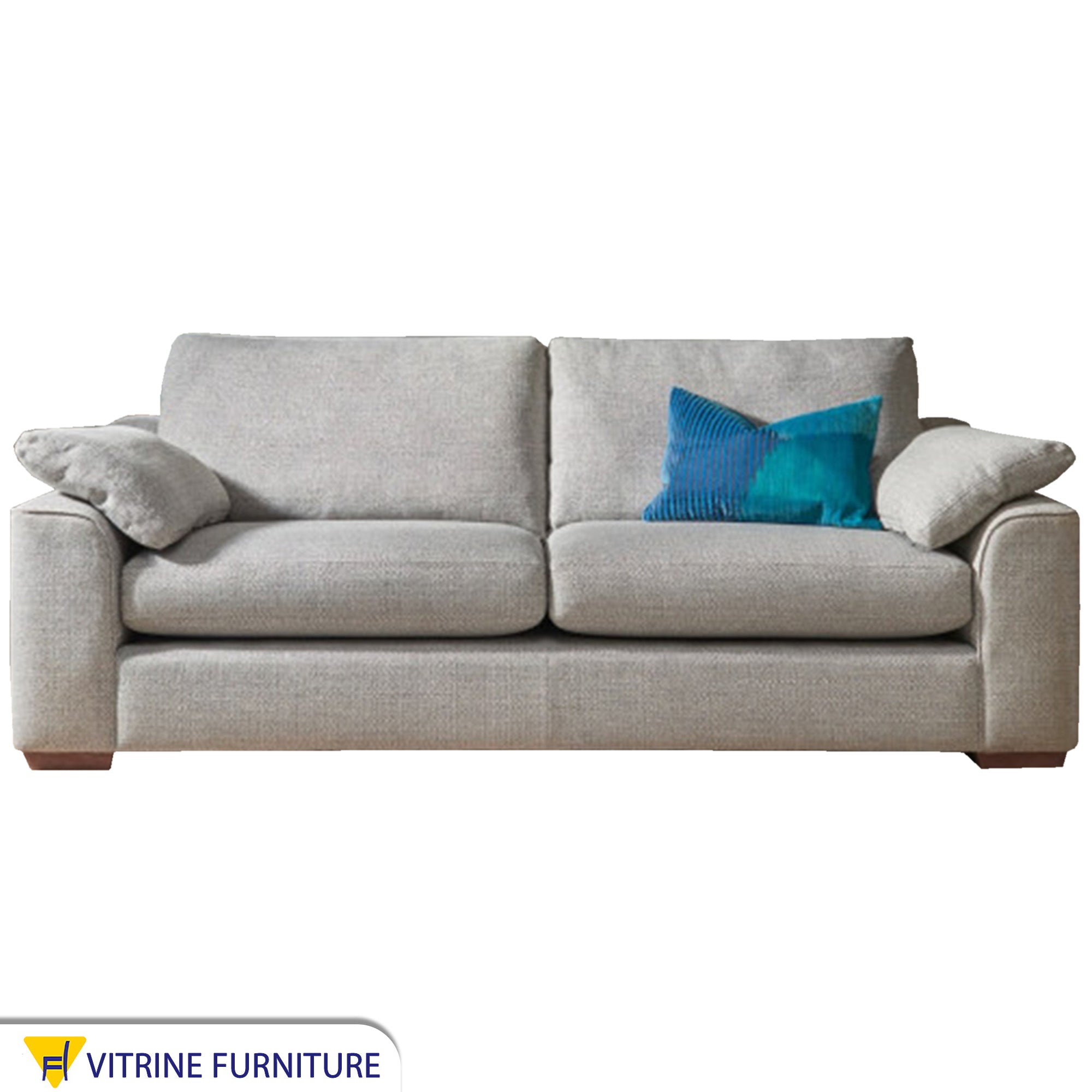 Soft gray sofa