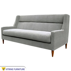 Comfortable gray sofa