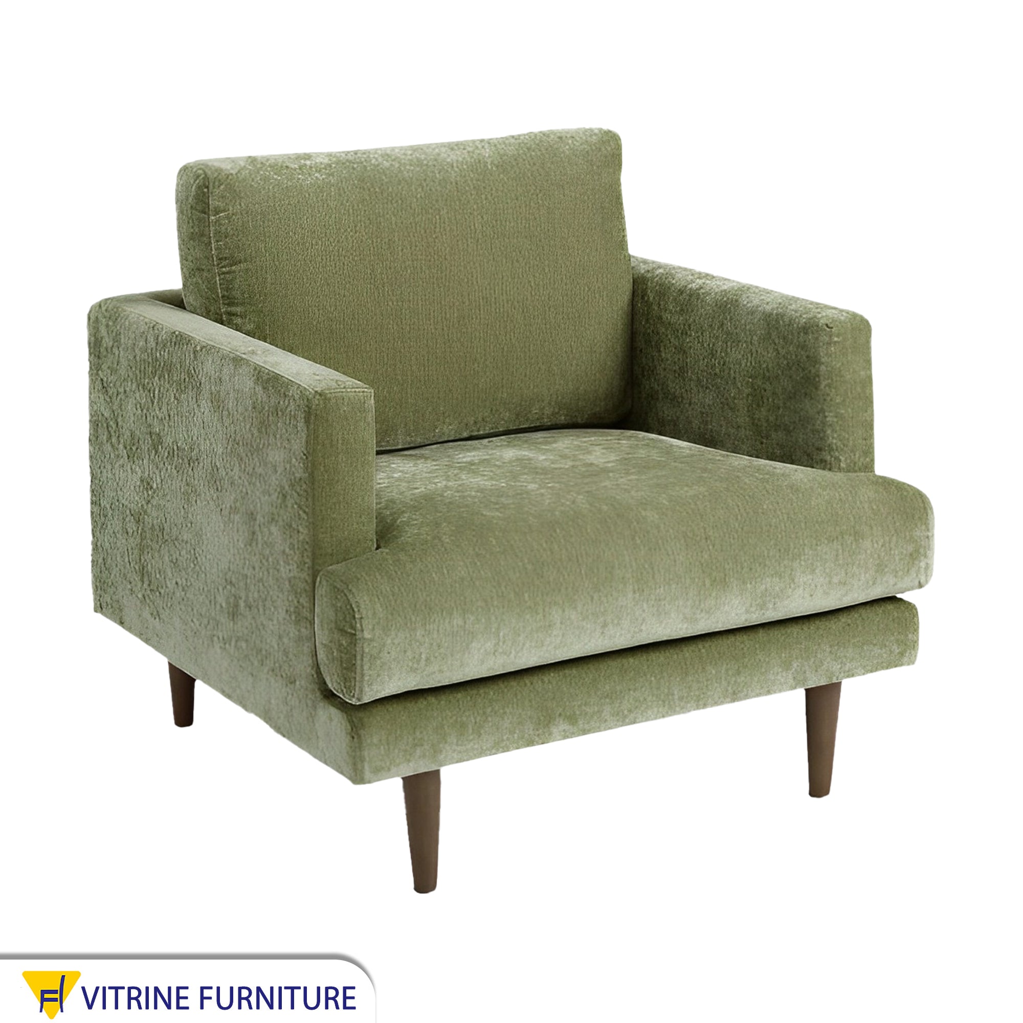 Modern olive green chair