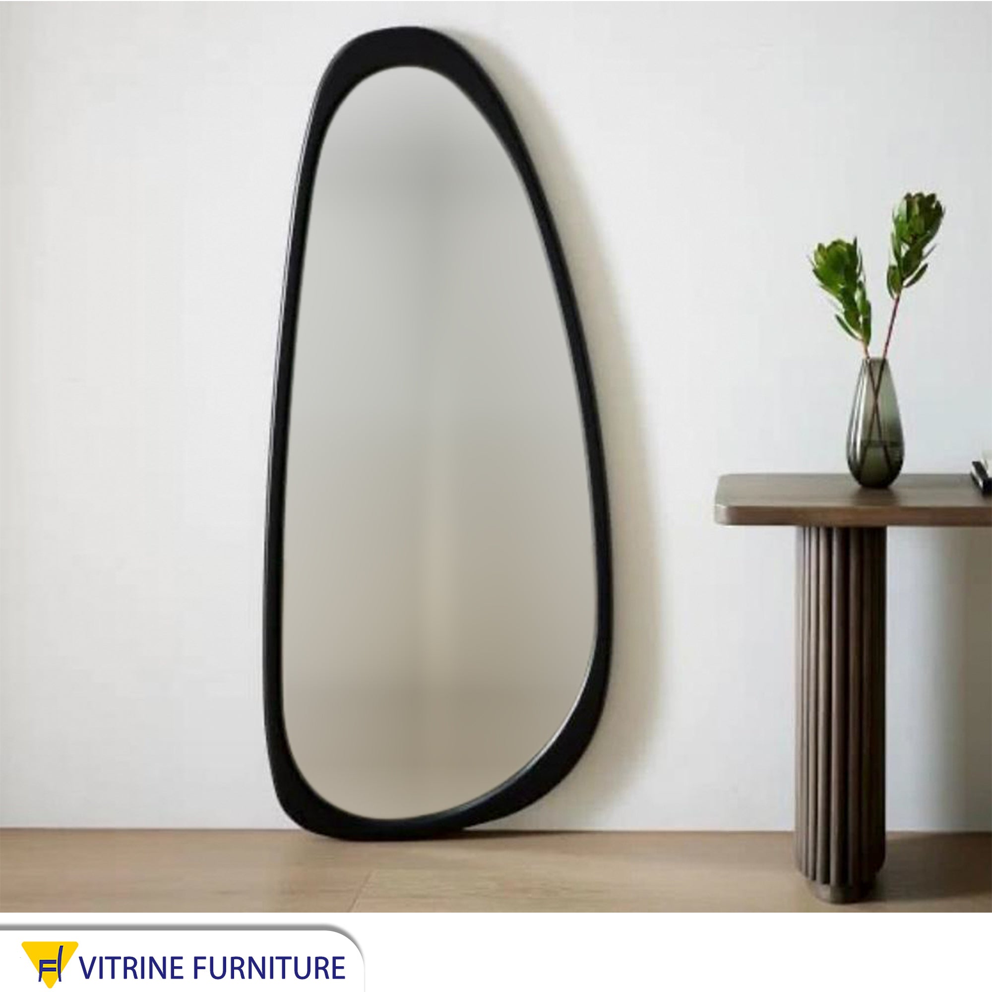 Modern aesthetic mirror 60 * 160 with a black frame
