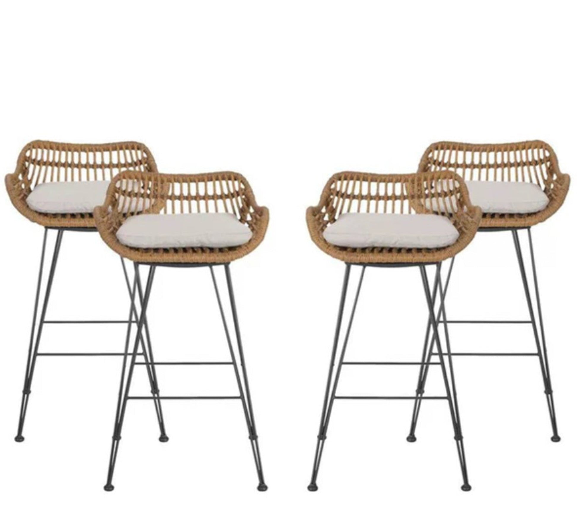 4 Low - back bar stool - Vitrine Furniture - Furniture