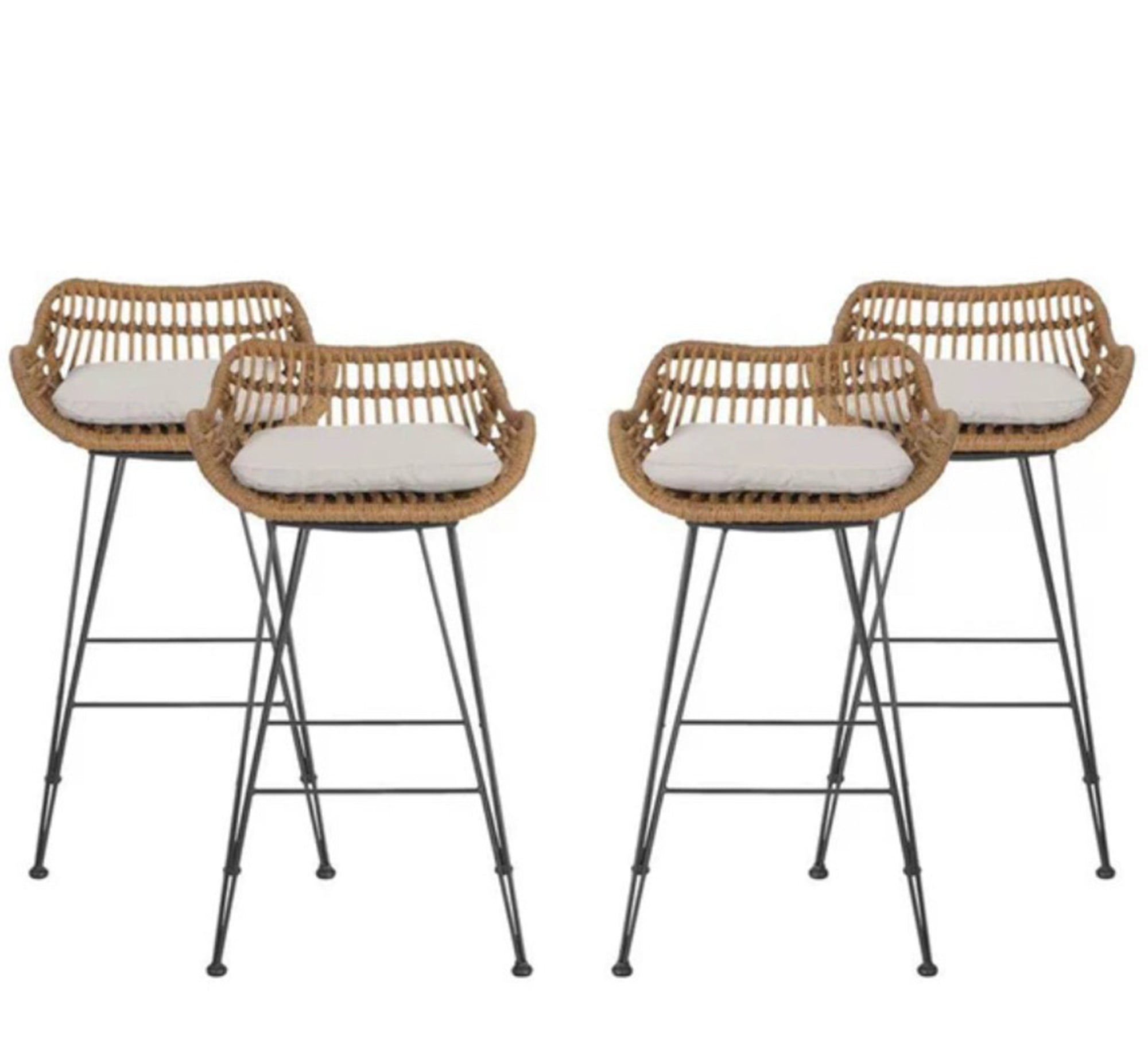 4 Low - back bar stool - Vitrine Furniture - Furniture
