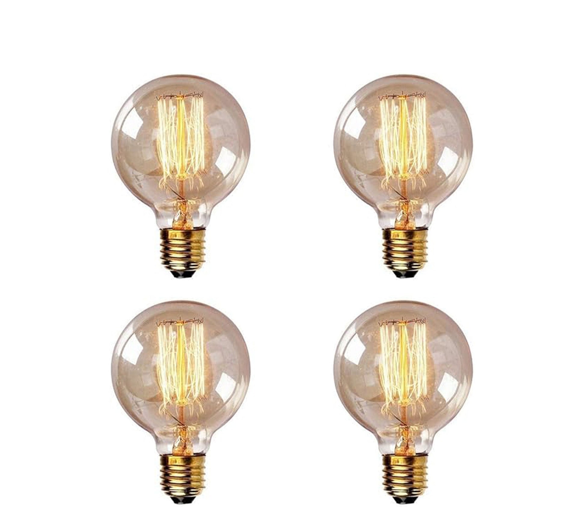 4 watt Edison decorative bulbs transparent 6 watts - Vitrine Furniture - Lighting