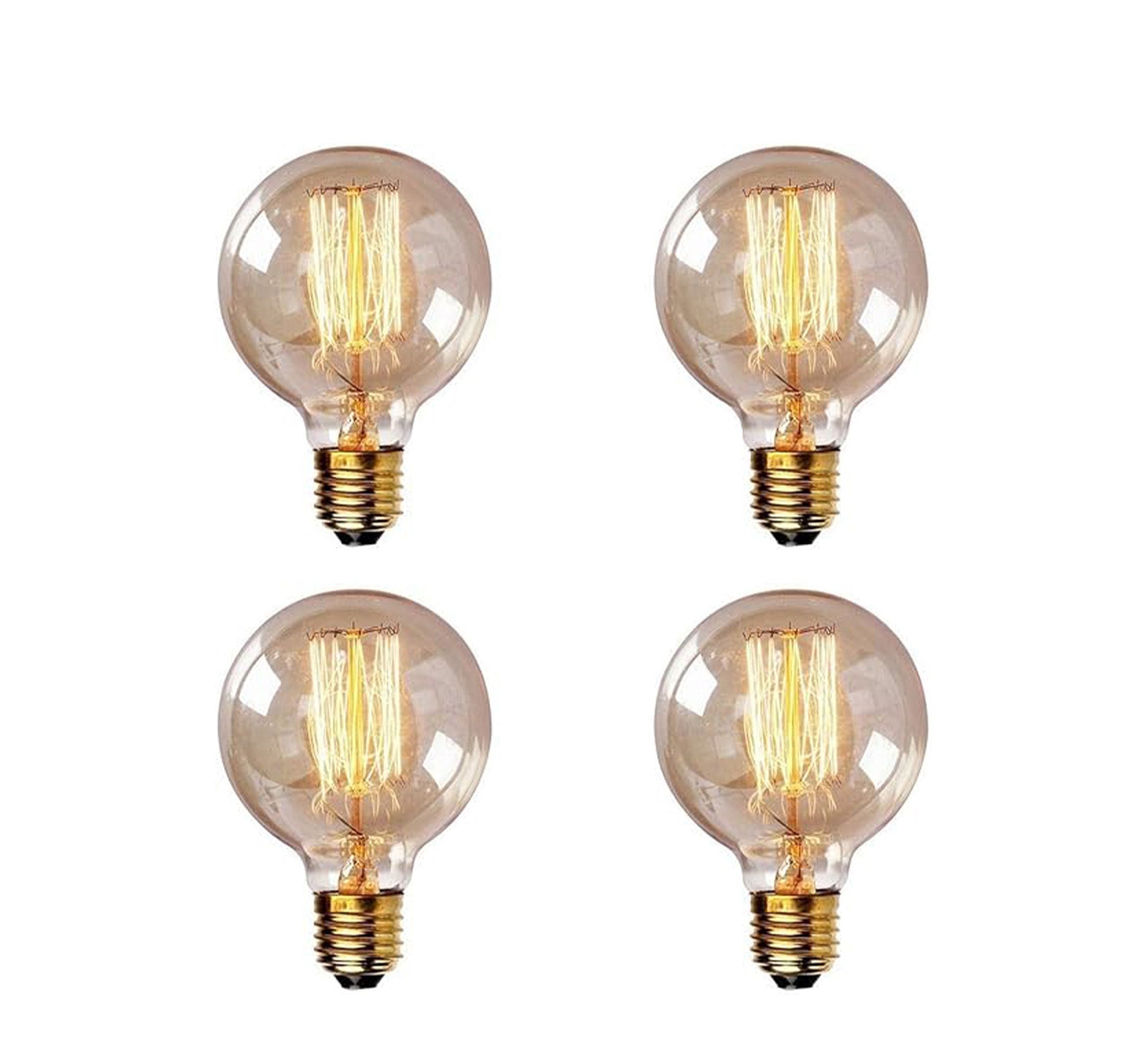 4 watt Edison decorative bulbs transparent 6 watts - Vitrine Furniture - Lighting