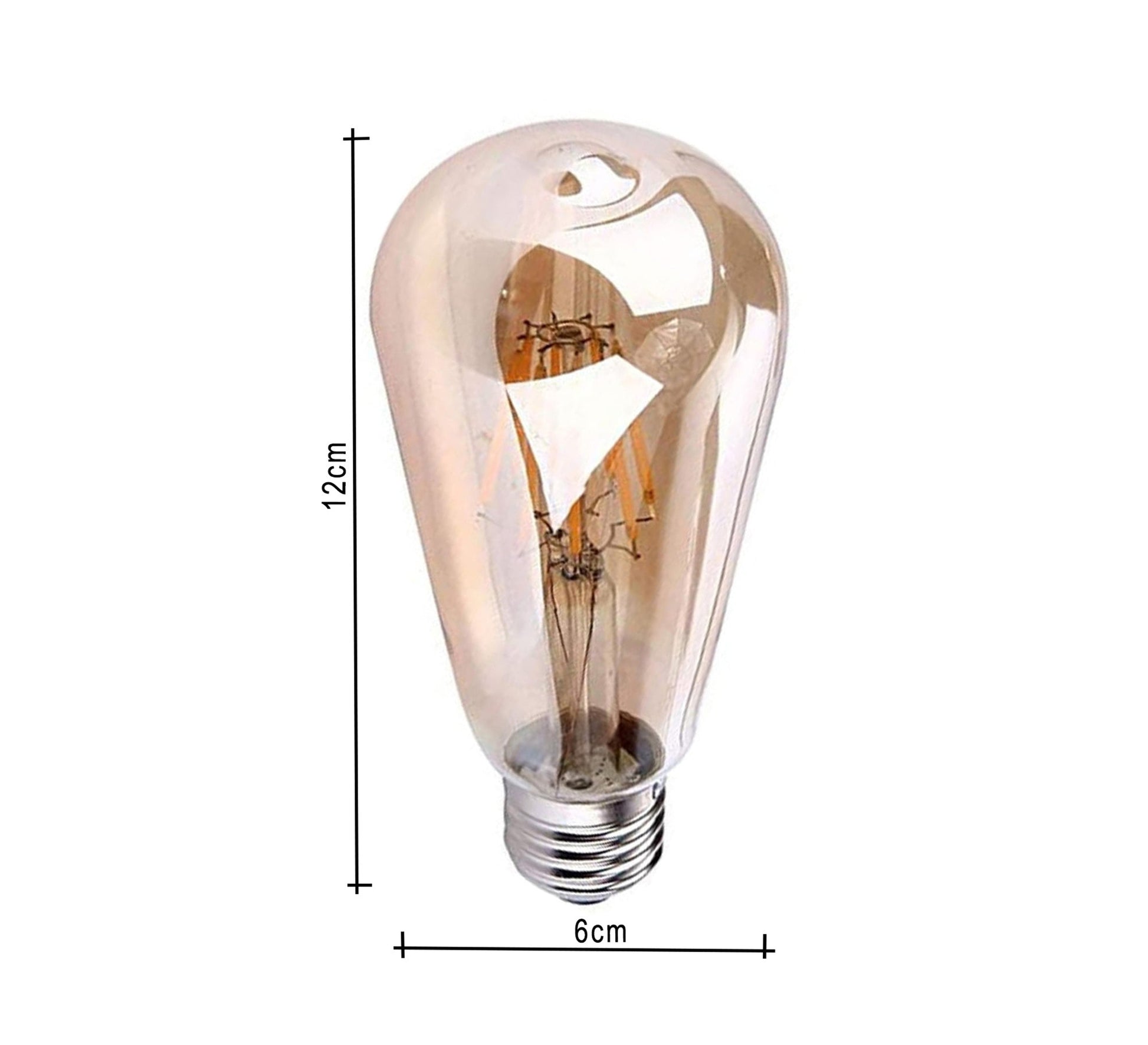 4 watt Edison decorative bulbs transparent - Vitrine Furniture - Lighting