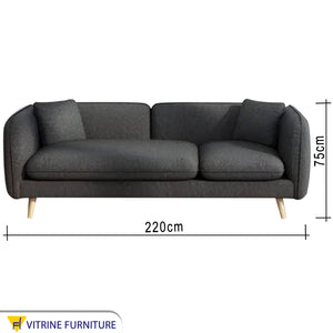 Gray sofa